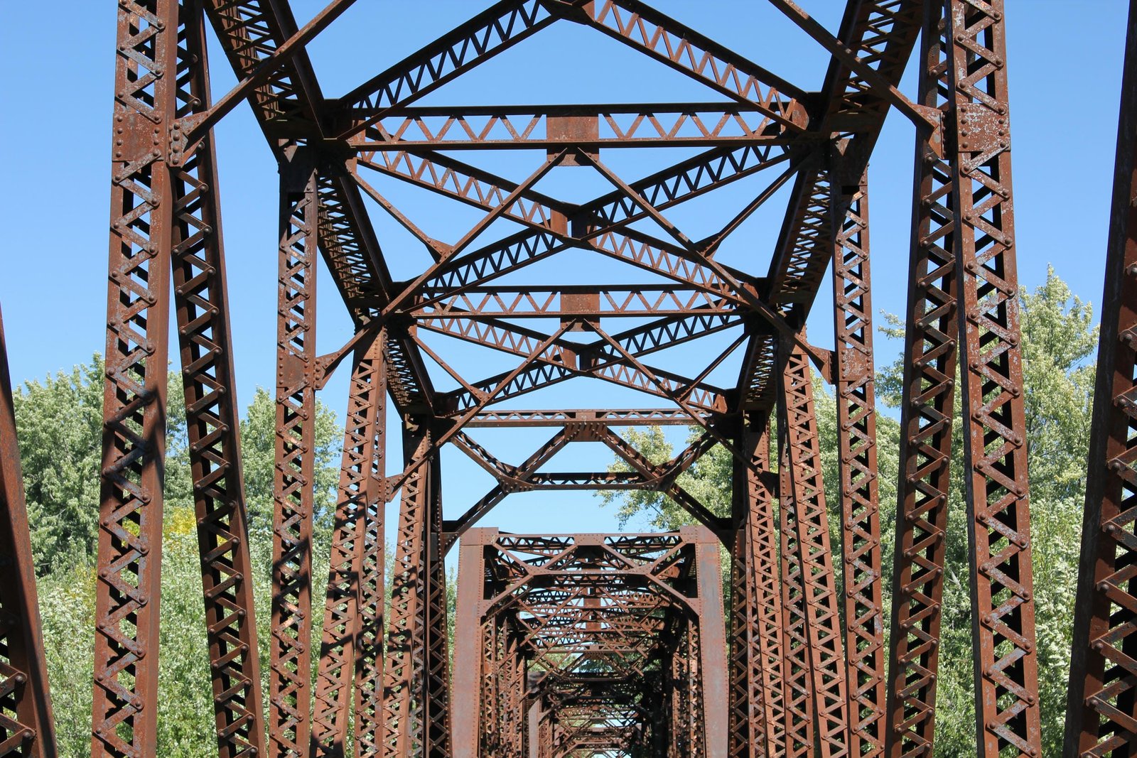 Inside truss